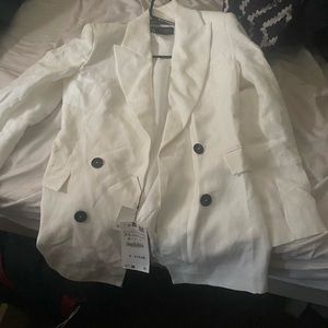 White Blazer